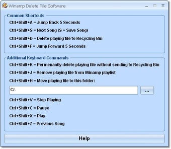 Image 0 for Winamp Delete File Softwa…