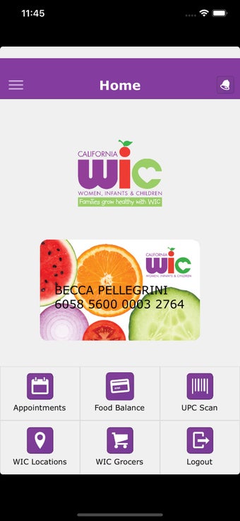 Image 0 for California WIC App