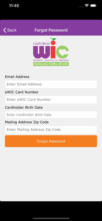 Image 1 for California WIC App
