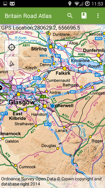 Image 2 for GB Offline Road Map - OS …