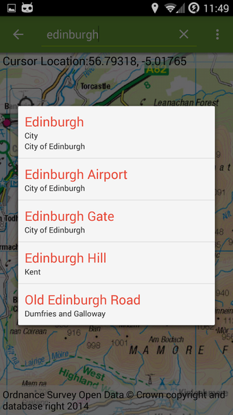 Image 3 for GB Offline Road Map - OS …