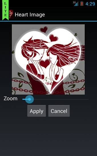 Image 1 for Hearts live wallpaper