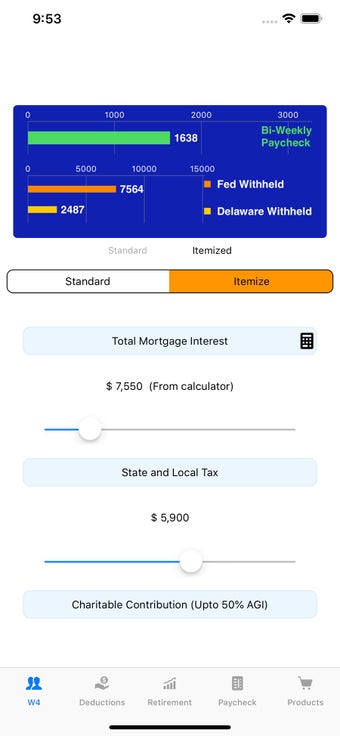Image 1 for US Paycheck Calculator