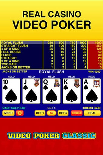 Imagen 0 para Video Poker Classic - 39 …