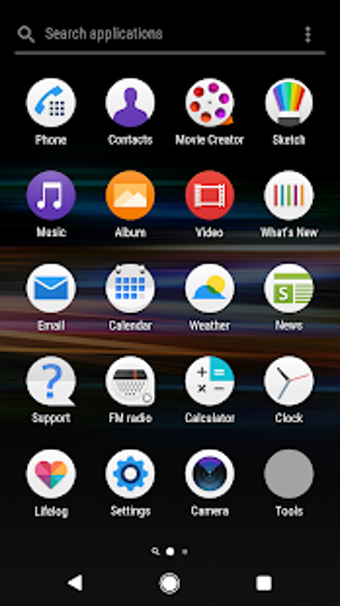 Imagen 2 para Black Theme Xperia 1 (liv…