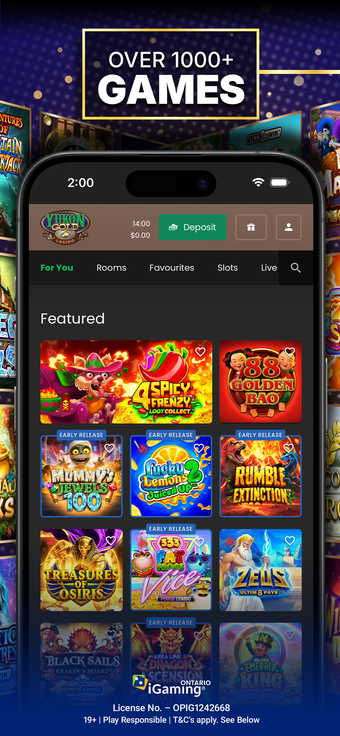 Imagen 0 para Yukon Gold Casino Ontario