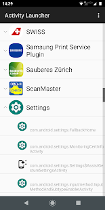 Image 1 for Activity Launcher