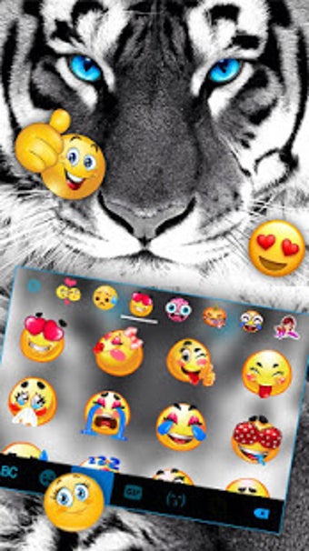 Imagen 3 para Fierce Tiger Eyes Keyboar…