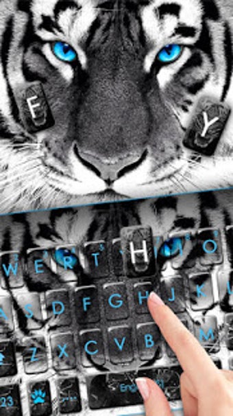 Imagen 1 para Fierce Tiger Eyes Keyboar…