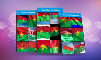 Image 1 for Burkina Faso Flag Wallpap…