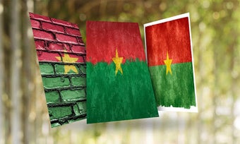 Image 2 for Burkina Faso Flag Wallpap…