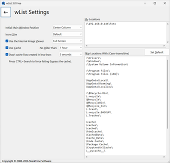 Image 0 for wList: Fast File Search, …