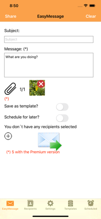 Image 2 for Easy Message LITE - Mass …