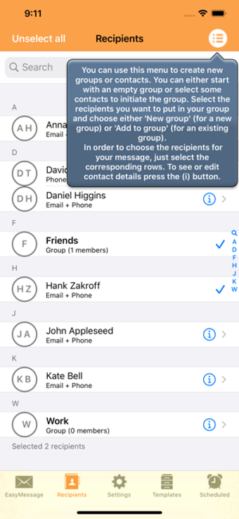 Image 3 for Easy Message LITE - Mass …