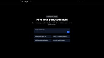 Image 0 for SeekMyDomain