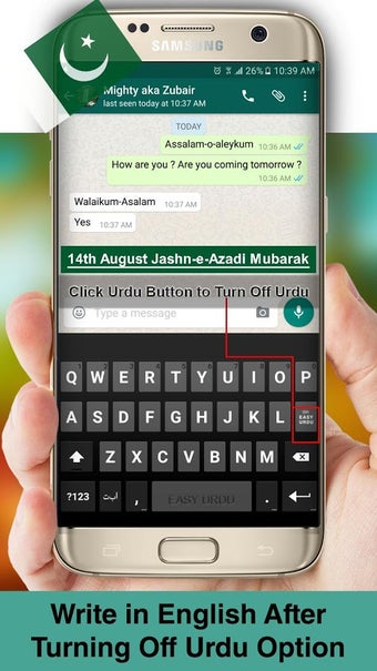 Imagen 3 para Easy Urdu Keyboard 2019 -…