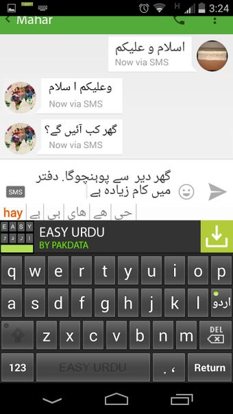 Imagen 4 para Easy Urdu Keyboard 2019 -…