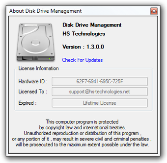 Image 0 for Disk Drive Management