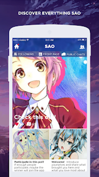 Image 2 for SAO Amino for Sword Art O…