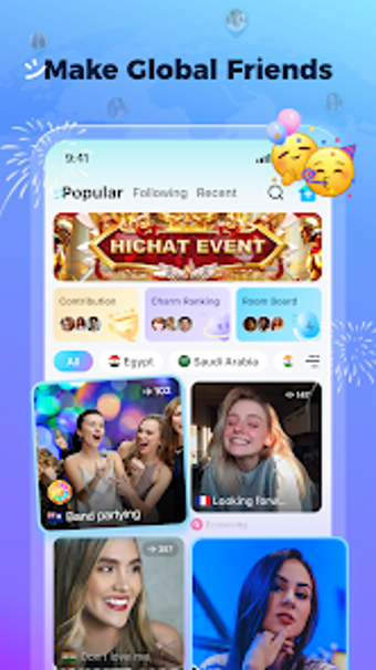 Image 0 for Hichat- Game  Chat friend…
