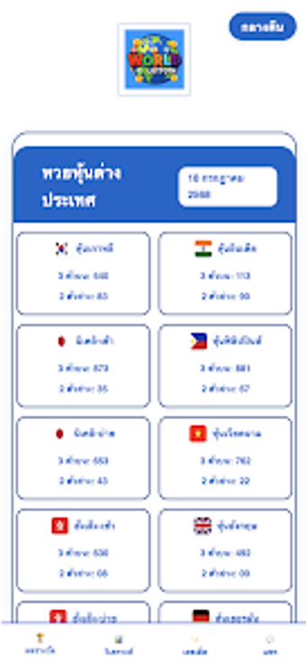 Image 0 for ตรวจผล World Lotto