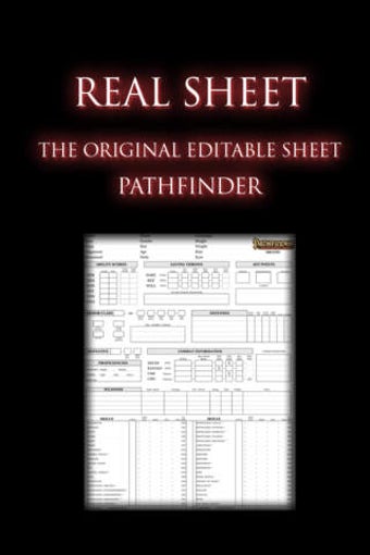 Image 0 for Real Sheet: Pathfinder + …