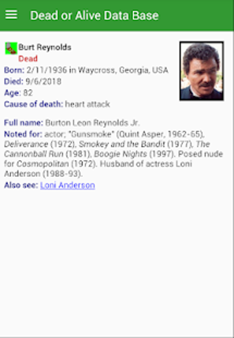 Image 3 for Dead or Alive Data Base