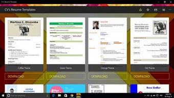 Image 1 for CV's Resume Templates for…