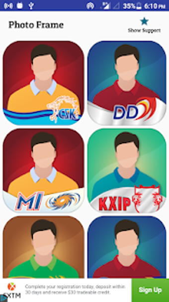 Imagen 1 para Cricket photo frame & dp …