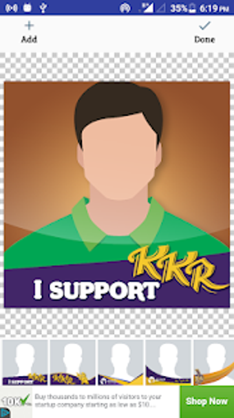 Imagen 0 para Cricket photo frame & dp …