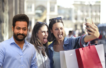 Image 2 for Jr. NTR Selfie Photo Edit…