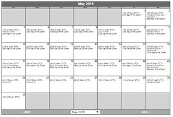 Imagen 1 para Jewish Calendar