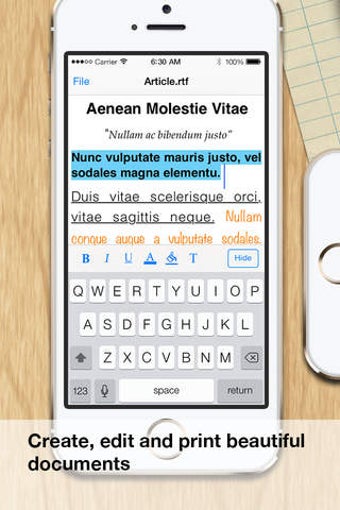 Imagen 0 para TextEditor : Plain & Rich…