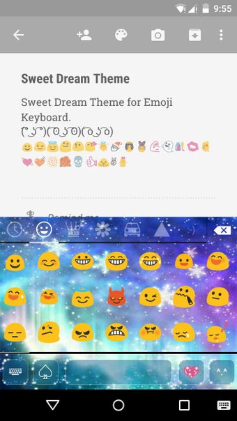 Image 0 for SweetDream EmojiKeyboard …