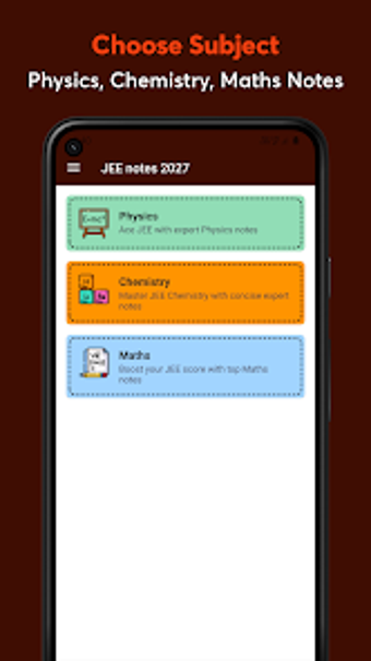 Imagen 0 para JEE notes 2027
