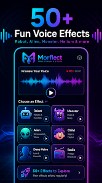 Image 0 for Morflect Voice Changer Ef…