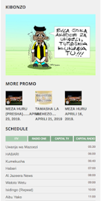 Imagen 1 para ITV Tanzania Live