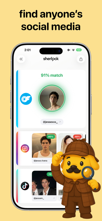 Imagen 0 para Sherlock: AI Face Search