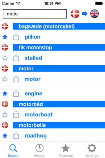Imagen 0 para Offline English Danish Di…