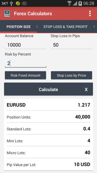 Imagen 1 para Forex Calculators