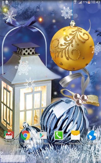 Image 3 for Christmas Balls Live Wall…