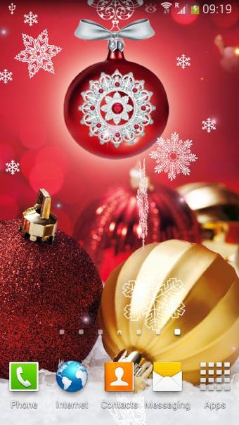 Image 0 for Christmas Balls Live Wall…