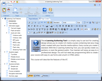 Image 0 for e-Learning Authoring Tool
