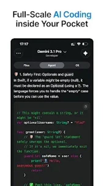 Imagen 0 para Mobile IDE for Antigravit…