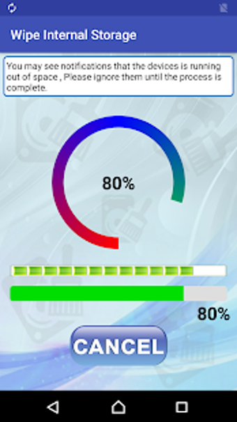 Imagen 2 para Wipe Mobile Phone Storage…