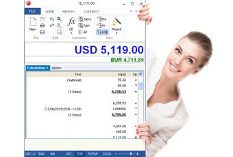 Image 1 for DeskCalc Adding Machine f…