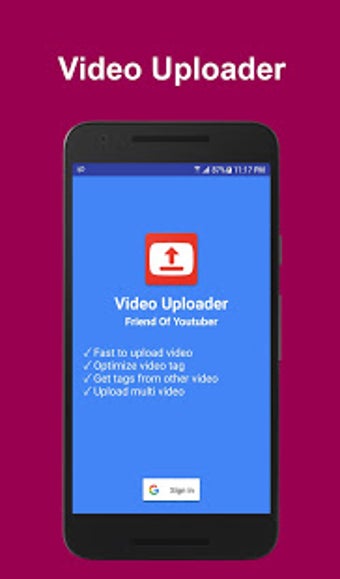 Imagen 1 para Video Uploader Pro For Yo…