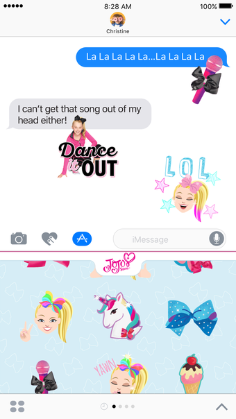 Image 1 for JoJo Siwa Stickers