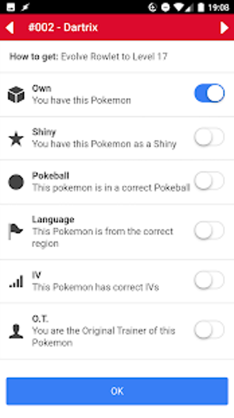 Imagen 2 para Living Pokedex Tracker