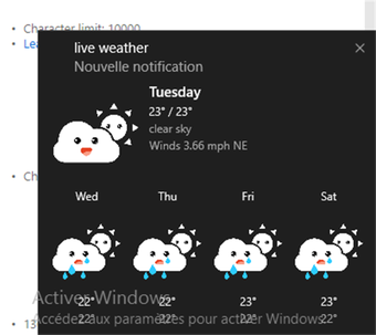 Imagen 2 para live weather for Windows …